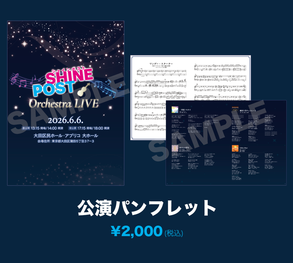 公演パンフレット